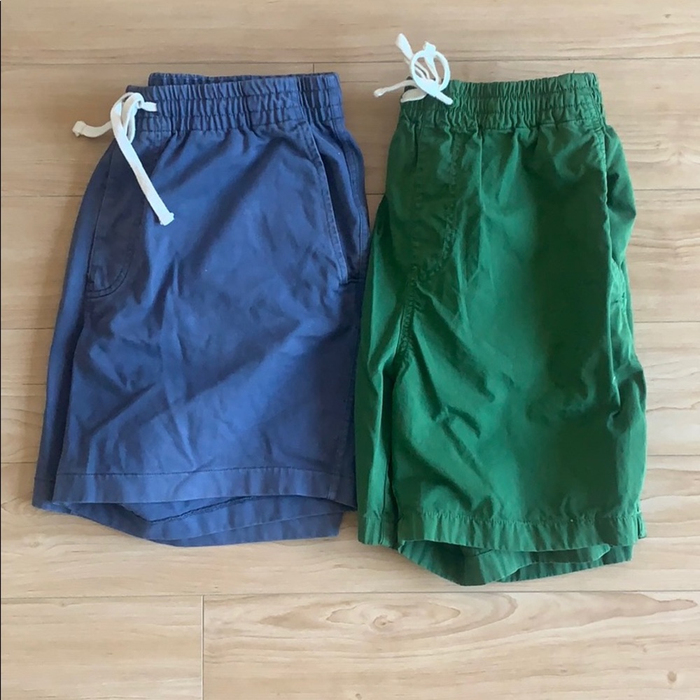 Lot of 2 J. Crew Dock Shorts